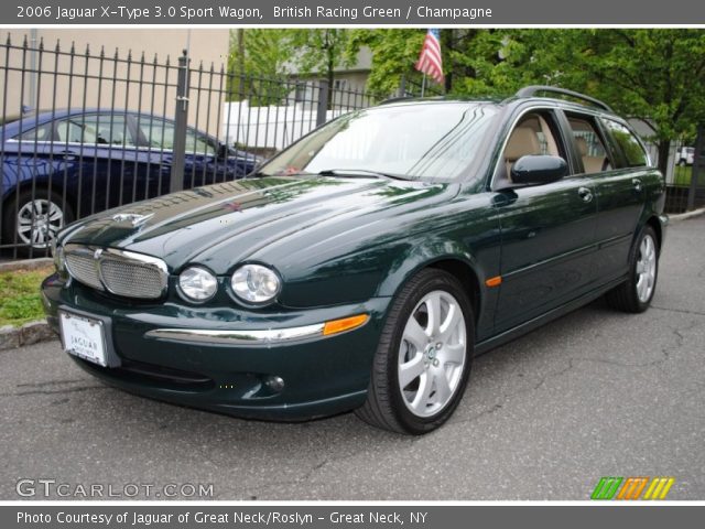 2006 Jaguar X-Type 3.0 Sport Wagon in British Racing Green