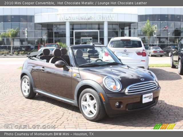 2010 Mini Cooper Convertible in Hot Chocolate Metallic