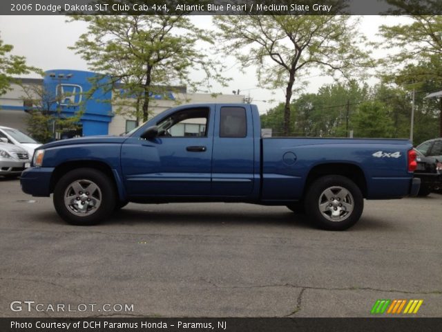 2006 Dodge Dakota SLT Club Cab 4x4 in Atlantic Blue Pearl