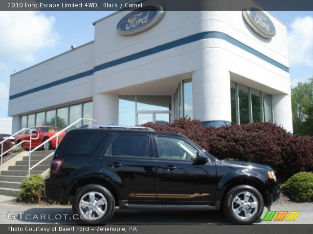 2010 Ford Escape Limited 4WD in Black