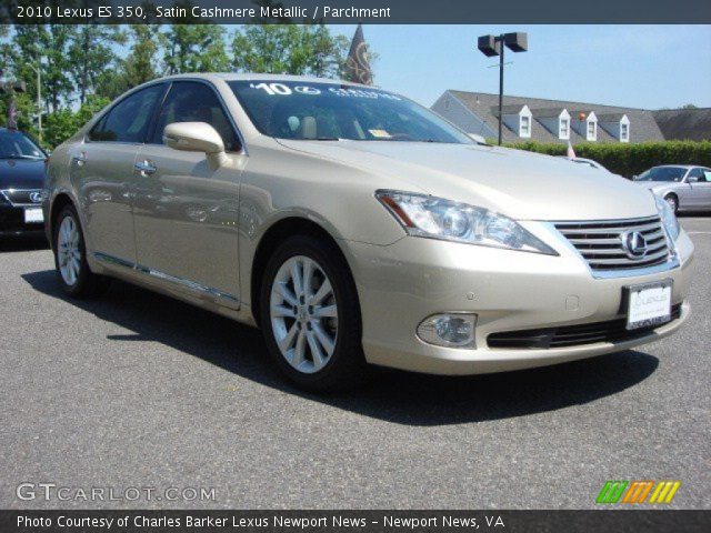 2010 Lexus ES 350 in Satin Cashmere Metallic