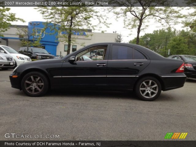 2007 Mercedes-Benz C 280 4Matic Luxury in Black