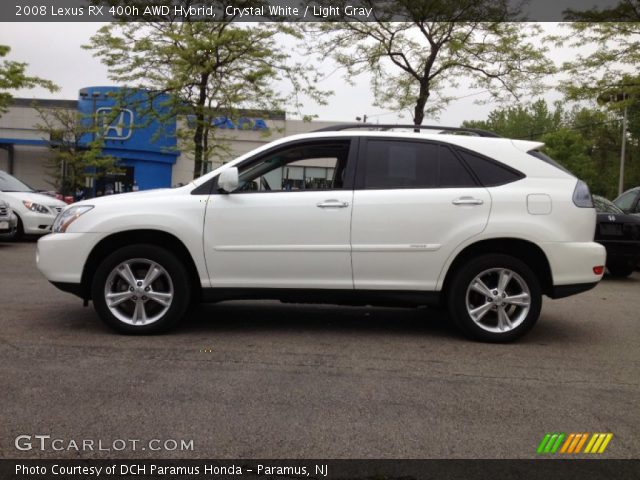 2008 Lexus RX 400h AWD Hybrid in Crystal White