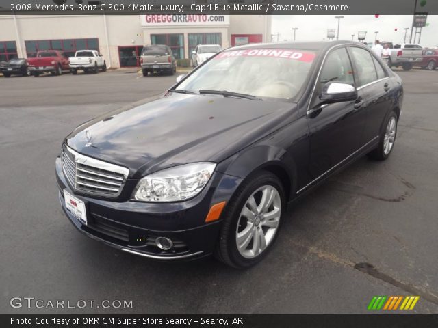 2008 Mercedes-Benz C 300 4Matic Luxury in Capri Blue Metallic