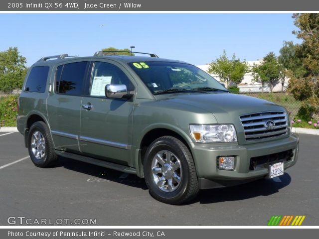 2005 Infiniti QX 56 4WD in Jade Green
