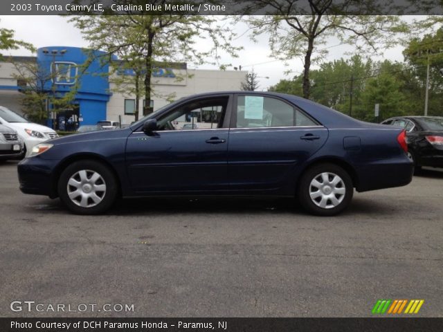2003 Toyota Camry LE in Catalina Blue Metallic