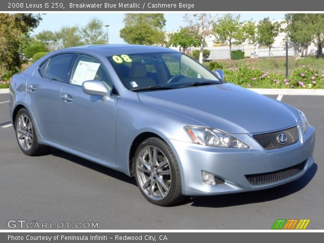2008 Lexus IS 250 in Breakwater Blue Metallic