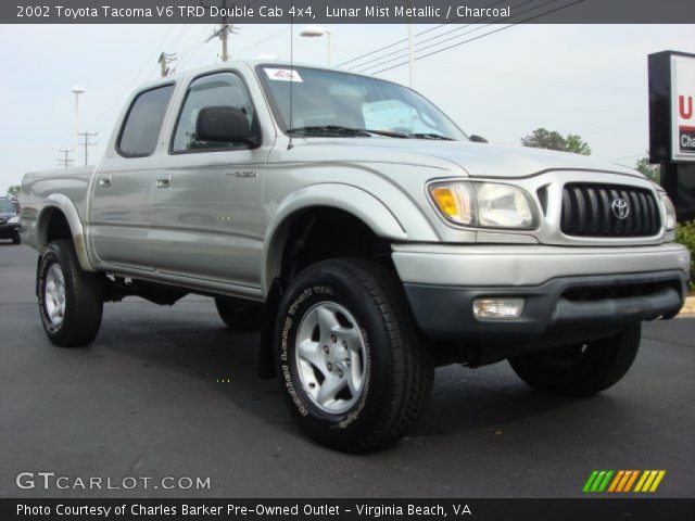 2002 Toyota Tacoma V6 TRD Double Cab 4x4 in Lunar Mist Metallic