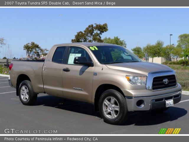 2007 Toyota Tundra SR5 Double Cab in Desert Sand Mica