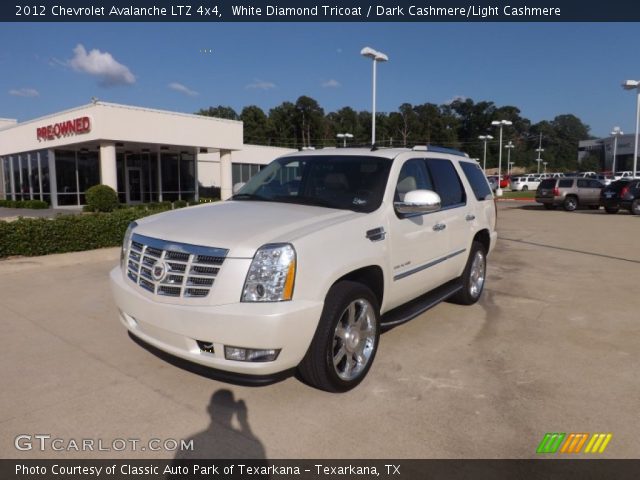 2012 Chevrolet Avalanche LTZ 4x4 in White Diamond Tricoat