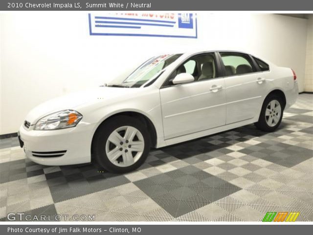 2010 Chevrolet Impala LS in Summit White