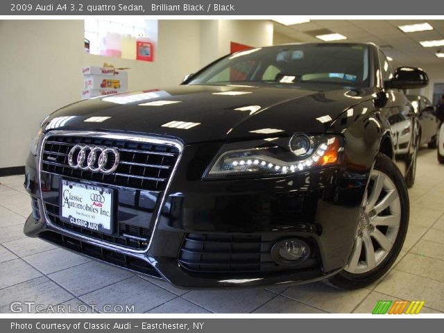 2009 Audi A4 3.2 quattro Sedan in Brilliant Black
