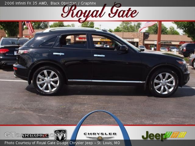 2006 Infiniti FX 35 AWD in Black Obsidian