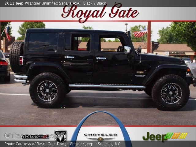 2011 Jeep Wrangler Unlimited Sahara 4x4 in Black