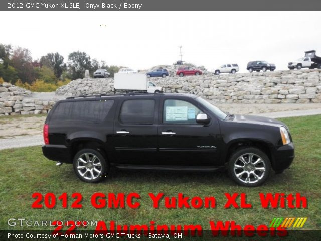 2012 GMC Yukon XL SLE in Onyx Black