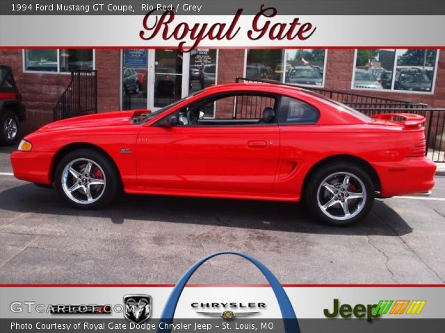 1994 Ford Mustang GT Coupe in Rio Red