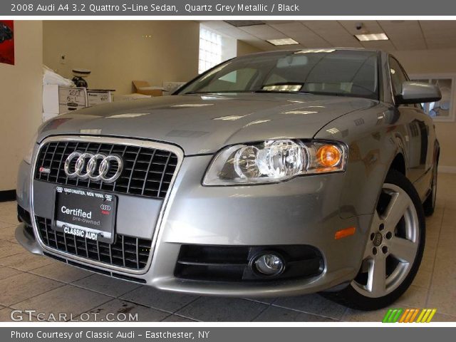 2008 Audi A4 3.2 Quattro S-Line Sedan in Quartz Grey Metallic