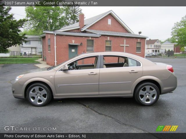 2007 Saturn Aura XE in Golden Cashmere Metallic