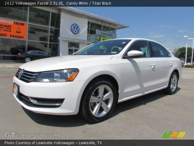2012 Volkswagen Passat 2.5L SE in Candy White