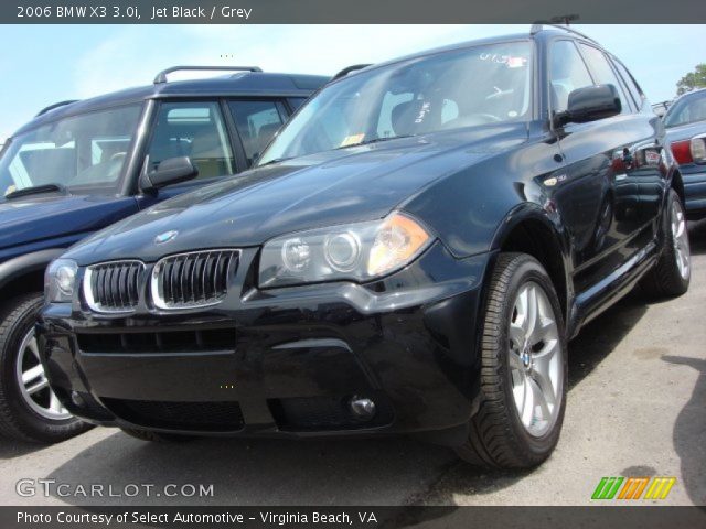 2006 BMW X3 3.0i in Jet Black
