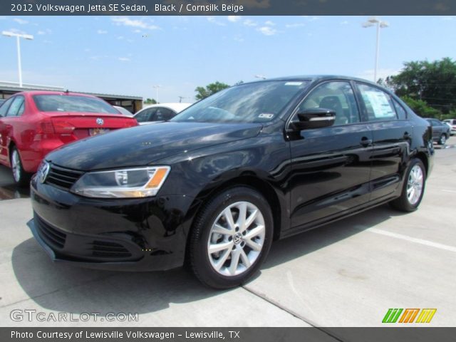 2012 Volkswagen Jetta SE Sedan in Black