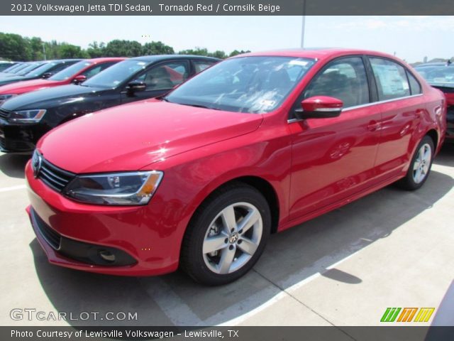 2012 Volkswagen Jetta TDI Sedan in Tornado Red