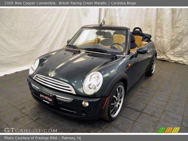 2005 Mini Cooper Convertible in British Racing Green Metallic