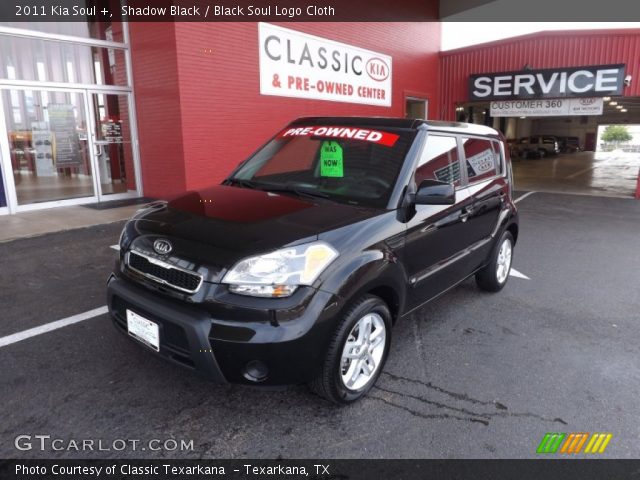 2011 Kia Soul + in Shadow Black