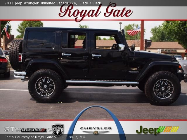 2011 Jeep Wrangler Unlimited Sahara 4x4 in Black