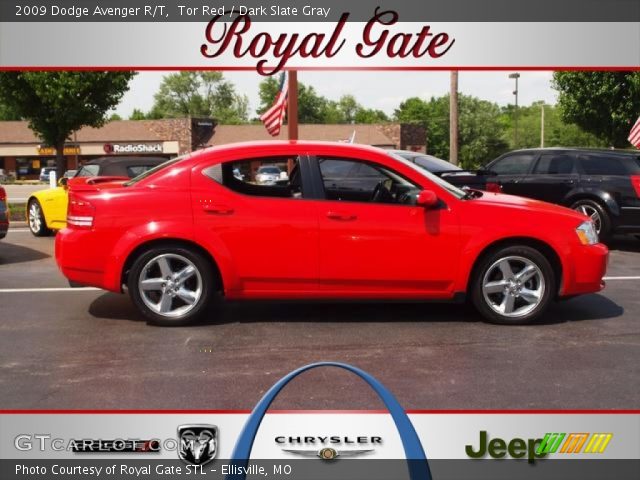 2009 Dodge Avenger R/T in Tor Red