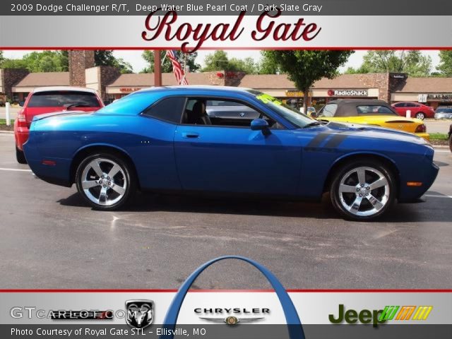 2009 Dodge Challenger R/T in Deep Water Blue Pearl Coat