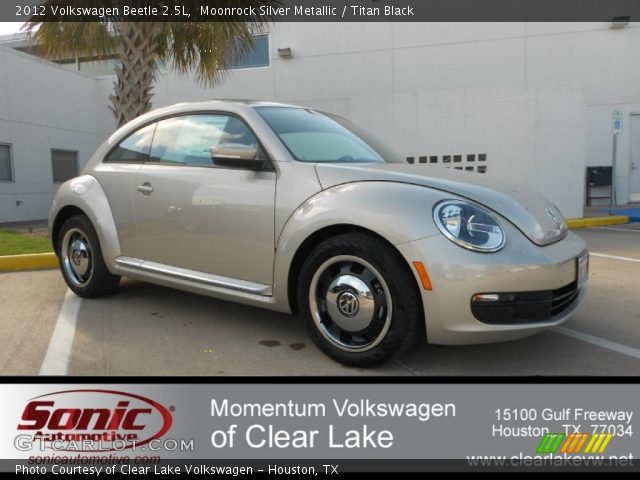 2012 Volkswagen Beetle 2.5L in Moonrock Silver Metallic