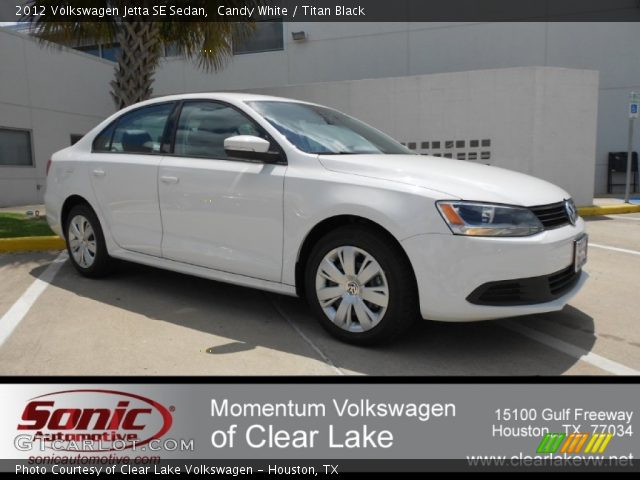 2012 Volkswagen Jetta SE Sedan in Candy White