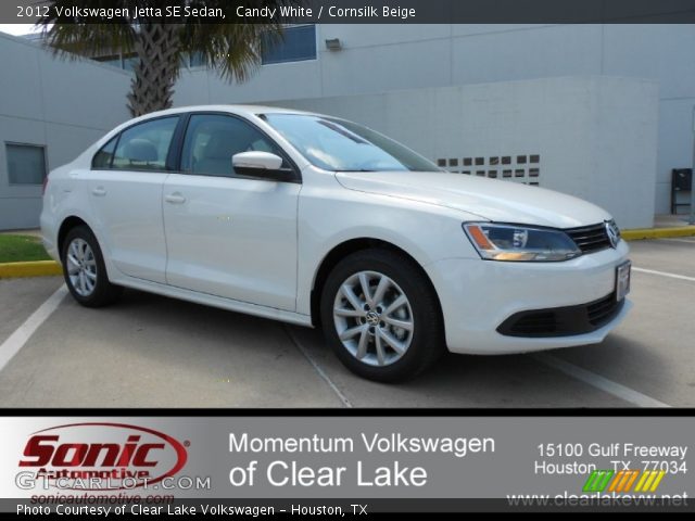 2012 Volkswagen Jetta SE Sedan in Candy White
