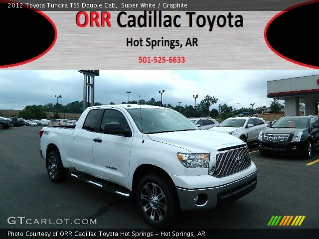 2012 Toyota Tundra TSS Double Cab in Super White