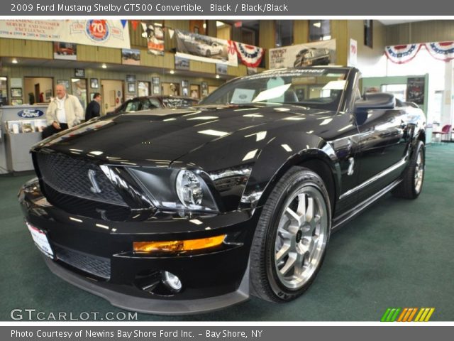 2009 Ford Mustang Shelby GT500 Convertible in Black
