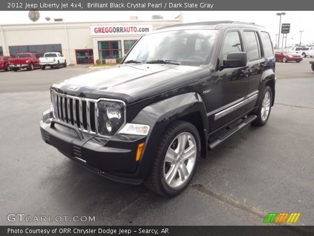 2012 Jeep Liberty Jet 4x4 in Brilliant Black Crystal Pearl