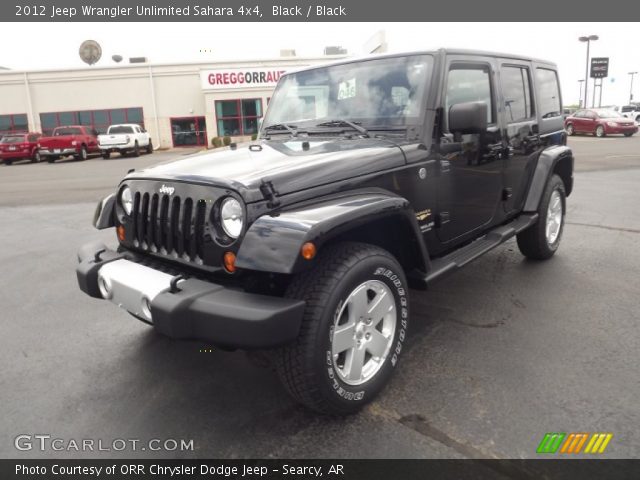 2012 Jeep Wrangler Unlimited Sahara 4x4 in Black