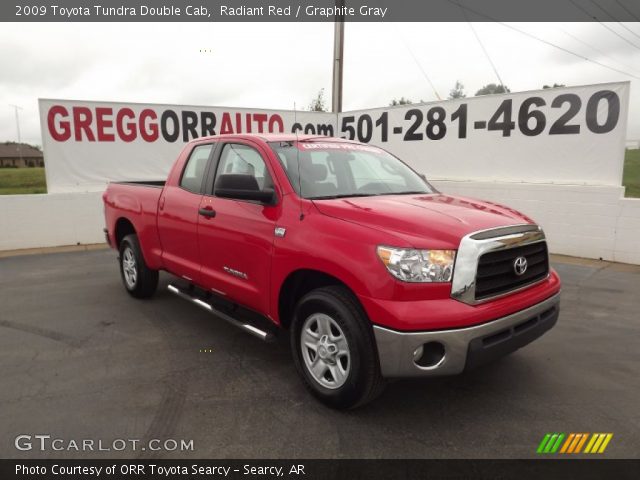 2009 Toyota Tundra Double Cab in Radiant Red