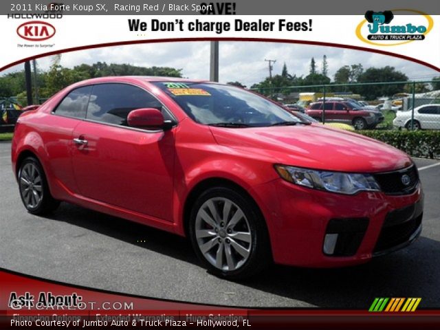 2011 Kia Forte Koup SX in Racing Red