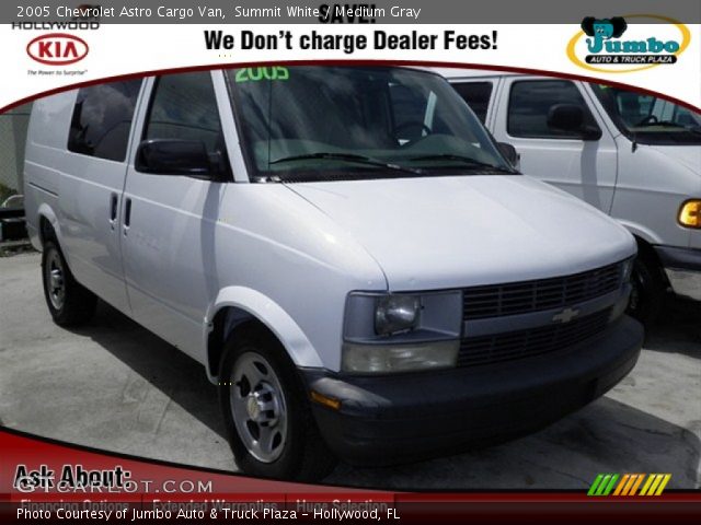 2005 Chevrolet Astro Cargo Van in Summit White