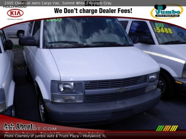 2005 Chevrolet Astro Cargo Van in Summit White