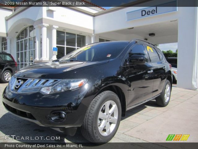 2009 Nissan Murano SL in Super Black