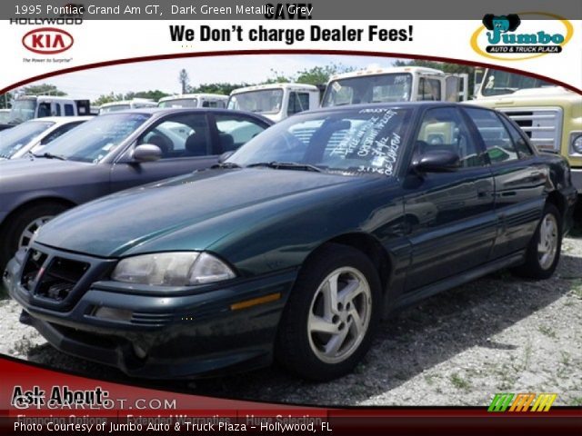 1995 Pontiac Grand Am GT in Dark Green Metallic