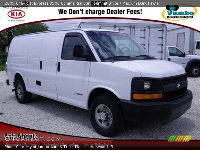 2005 Chevrolet Express 3500 Commercial Van in Summit White