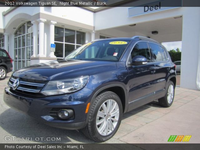 2012 Volkswagen Tiguan SE in Night Blue Metallic