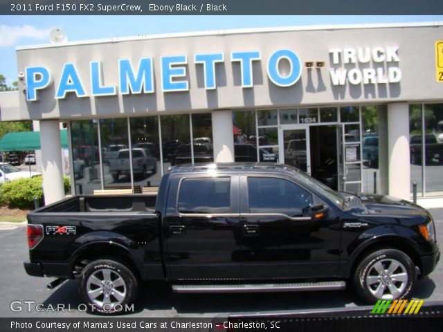 2011 Ford F150 FX2 SuperCrew in Ebony Black