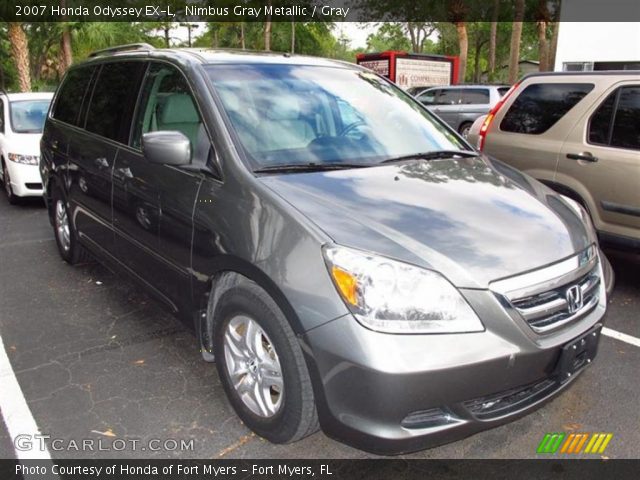 2007 Honda Odyssey EX-L in Nimbus Gray Metallic