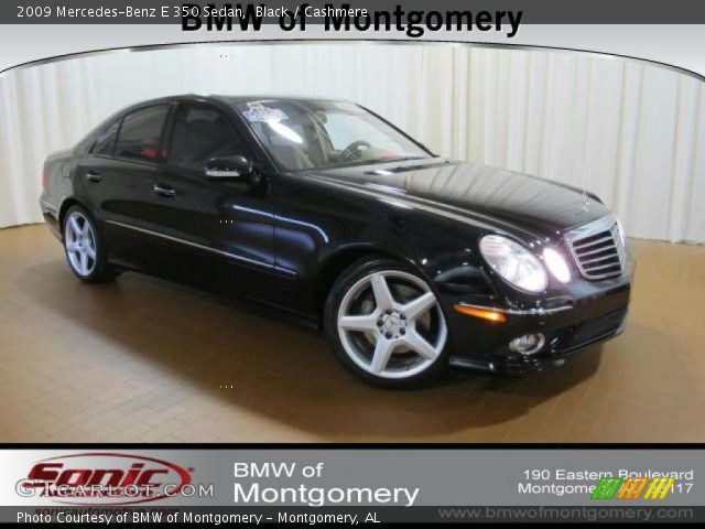 2009 Mercedes-Benz E 350 Sedan in Black