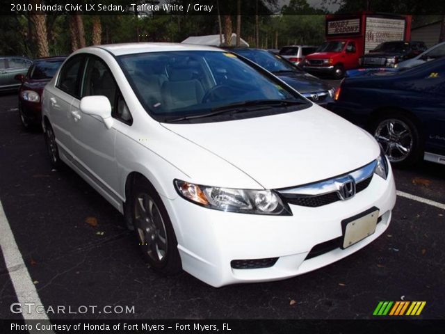 2010 Honda Civic LX Sedan in Taffeta White